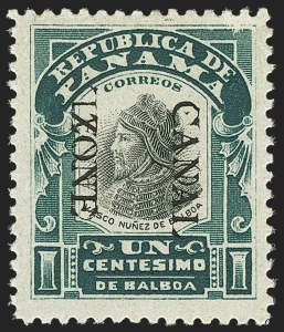 Sale 1140, Lot 1487, U.S. Possessions, Canal Zone