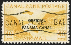 Sale 1140, Lot 1495, U.S. Possessions, Canal Zone