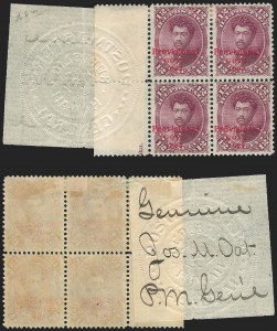 Sale 1140, Lot 1515, U.S. Possessions, Hawaii