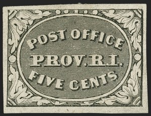Sale 1140, Lot 281, Postmasters Provisionals