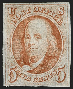 Sale 1140, Lot 296, 1847 Issue (Scott 1-2)
