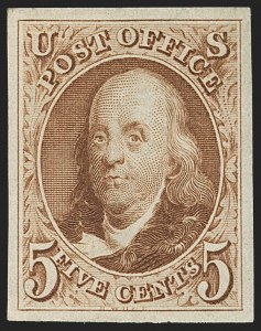 Sale Number 1140, Lot Number 304, 1875 Reproduction of 1847 Issue (Scott 3-4)