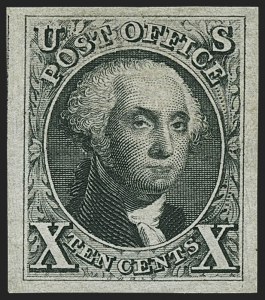 Sale 1140, Lot 310, 1875 Reproduction of 1847 Issue (Scott 3-4)