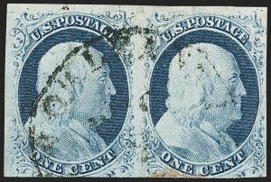 Sale 1140, Lot 315, 1851-56 Issue (Scott 5-17)