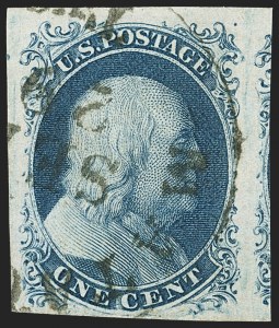 Sale 1140, Lot 316, 1851-56 Issue (Scott 5-17)