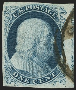 Sale 1140, Lot 322, 1851-56 Issue (Scott 5-17)