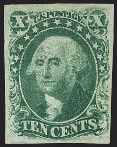 Sale 1140, Lot 336, 1851-56 Issue (Scott 5-17)