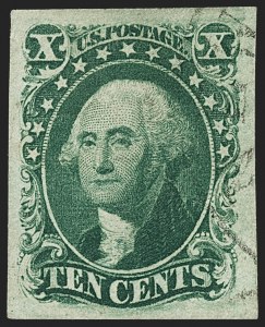 Sale Number 1140, Lot Number 337, 1851-56 Issue (Scott 5-17)