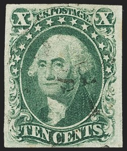 Sale 1140, Lot 340, 1851-56 Issue (Scott 5-17)