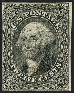 Sale 1140, Lot 342, 1851-56 Issue (Scott 5-17)