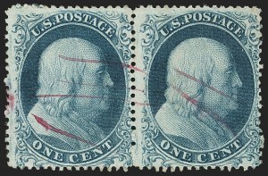Sale 1140, Lot 349, 1c-3c 1857-60 Issue (Scott 18-26A)