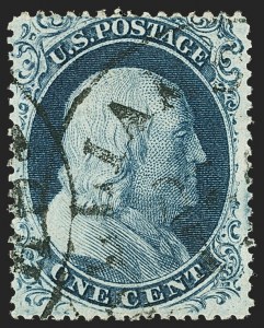 Sale 1140, Lot 353, 1c-3c 1857-60 Issue (Scott 18-26A)