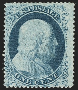Sale 1140, Lot 355, 1c-3c 1857-60 Issue (Scott 18-26A)