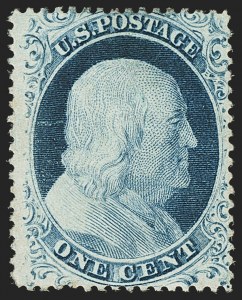 Sale 1140, Lot 359, 1c-3c 1857-60 Issue (Scott 18-26A)
