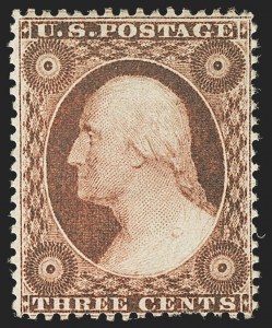 Sale 1140, Lot 364, 1c-3c 1857-60 Issue (Scott 18-26A)