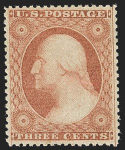 Sale 1140, Lot 366, 1c-3c 1857-60 Issue (Scott 18-26A)