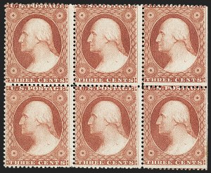 Sale 1140, Lot 368, 1c-3c 1857-60 Issue (Scott 18-26A)