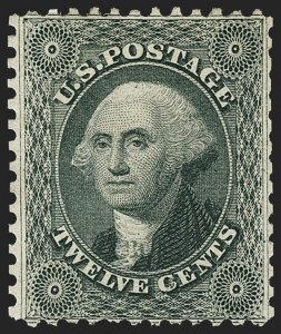 Sale 1140, Lot 398, 1875 Reprint of 1857-60 Issue (Scott 40-47)