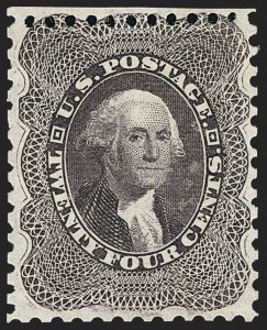 Sale 1140, Lot 403, 1875 Reprint of 1857-60 Issue (Scott 40-47)