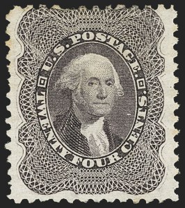 Sale 1140, Lot 406, 1875 Reprint of 1857-60 Issue (Scott 40-47)