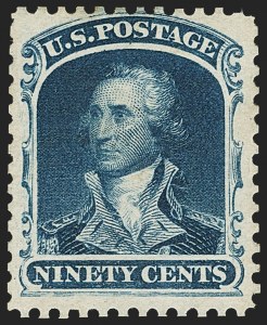 Sale 1140, Lot 411, 1875 Reprint of 1857-60 Issue (Scott 40-47)