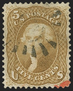 Sale 1140, Lot 420, 1861-66 Issue (Scott 62B-78)