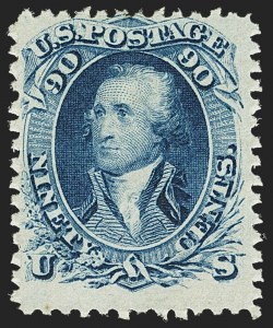 Sale 1140, Lot 428, 1861-66 Issue (Scott 62B-78)