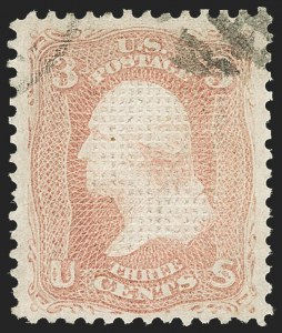 Sale 1140, Lot 439, 1867-68 Grilled Issue (Scott 79-101)