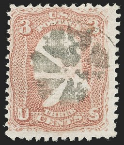 Sale 1140, Lot 442, 1867-68 Grilled Issue (Scott 79-101)