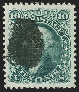 Sale 1140, Lot 448, 1867-68 Grilled Issue (Scott 79-101)