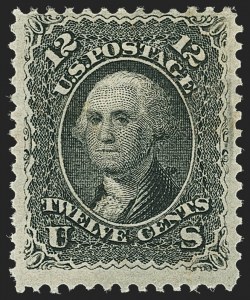 Sale 1140, Lot 449, 1867-68 Grilled Issue (Scott 79-101)