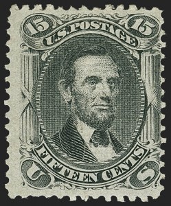 Sale 1140, Lot 450, 1867-68 Grilled Issue (Scott 79-101)