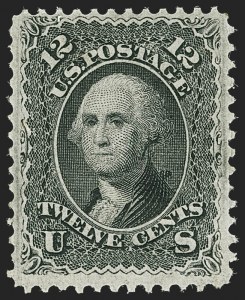 Sale 1140, Lot 454, 1867-68 Grilled Issue (Scott 79-101)