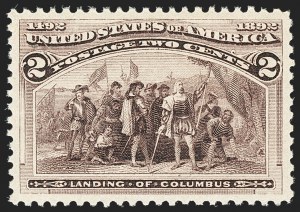 Sale 1140, Lot 594, 1c-50c 1893 Columbian Issue (Scott 230-240)