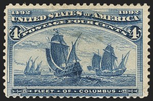 Sale 1140, Lot 600, 1c-50c 1893 Columbian Issue (Scott 230-240)