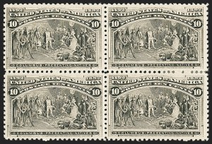 Sale 1140, Lot 609, 1c-50c 1893 Columbian Issue (Scott 230-240)
