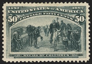 Sale 1140, Lot 613, 1c-50c 1893 Columbian Issue (Scott 230-240)