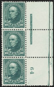 Sale 1140, Lot 647, 1894-98 Bureau Issues (Scott 246-282)
