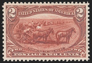Sale 1140, Lot 682, 1c-50c 1898 Trans-Mississippi Issue (Scott 285-291)