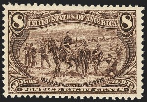 Sale 1140, Lot 686, 1c-50c 1898 Trans-Mississippi Issue (Scott 285-291)