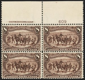 Sale 1140, Lot 687, 1c-50c 1898 Trans-Mississippi Issue (Scott 285-291)