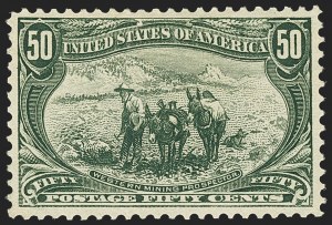 Sale 1140, Lot 696, 1c-50c 1898 Trans-Mississippi Issue (Scott 285-291)