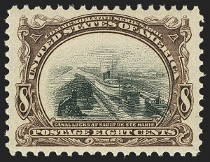 Sale Number 1140, Lot Number 727, 1901 Pan-American Issue (Scott 294-299)
