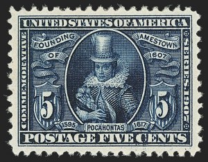 Sale 1140, Lot 769, 1904 Louisiana Purchase, 1907 Jamestown Issues (Scott 323-330)
