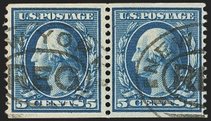 Sale 1140, Lot 788, 1908-10 Washington-Franklin Issues (Scott 331-356)