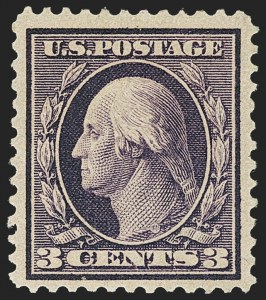 Sale 1140, Lot 793, 1909 Bluish Paper Issue (Scott 357-366)