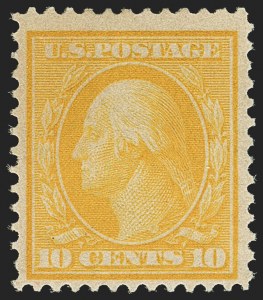 Sale 1140, Lot 796, 1909 Bluish Paper Issue (Scott 357-366)