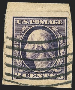 Sale 1140, Lot 821, 1910-13 Washington-Franklin Issue (Scott 374-396)