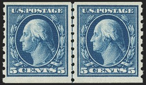 Sale 1140, Lot 827, 1910-13 Washington-Franklin Issue (Scott 374-396)