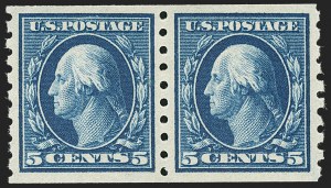 Sale 1140, Lot 828, 1910-13 Washington-Franklin Issue (Scott 374-396)